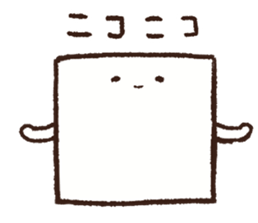 The corbicula which stays indoors 2 sticker #3054876