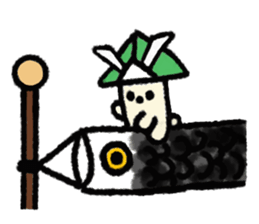 white rabbit2 sticker #3055022