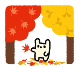 white rabbit2 sticker #3055033