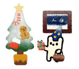 white rabbit2 sticker #3055034