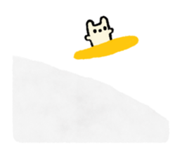 white rabbit2 sticker #3055045