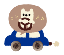 white rabbit2 sticker #3055046