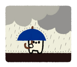 white rabbit2 sticker #3055057