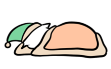 Of the battle not sleep or sleep sticker #3055285