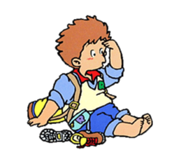 The Japanese child 1st sticker #3055675