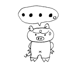 Animal series sticker #3055906