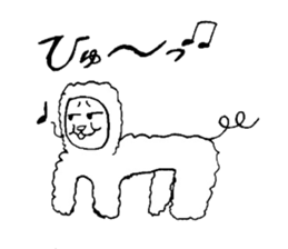 Animal series sticker #3055934