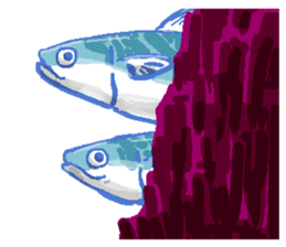 Judgment of mackerel sticker #3056421