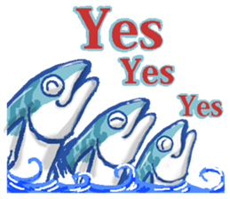 Judgment of mackerel sticker #3056431