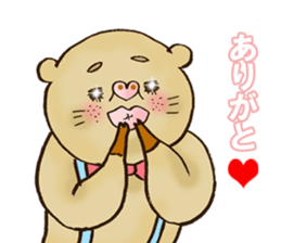 crazy rich pig guy sticker #3056628