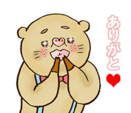 crazy rich pig guy sticker #3056628