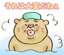 crazy rich pig guy sticker #3056642