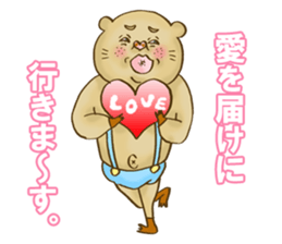 crazy rich pig guy sticker #3056650