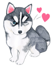 Winter break of dogs sticker #3057420