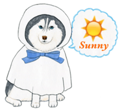 Winter break of dogs sticker #3057439