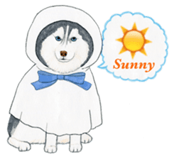 Winter break of dogs sticker #3057439