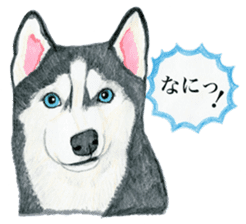 Winter break of dogs sticker #3057442