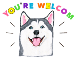 Winter break of dogs sticker #3057444