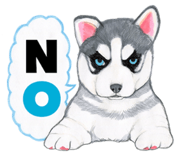 Winter break of dogs sticker #3057447