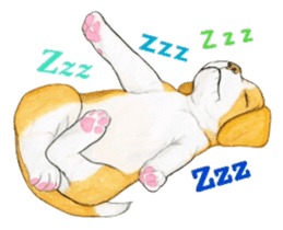 Winter break of dogs sticker #3057453