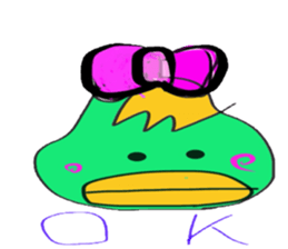 Graffiti Kappa Penguin sticker #3057583