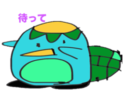 Graffiti Kappa Penguin sticker #3057585