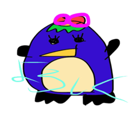 Graffiti Kappa Penguin sticker #3057594