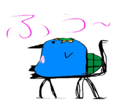 Graffiti Kappa Penguin sticker #3057597