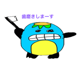 Graffiti Kappa Penguin sticker #3057606