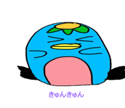 Graffiti Kappa Penguin sticker #3057610