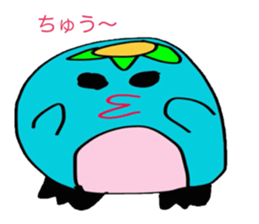 Graffiti Kappa Penguin sticker #3057613