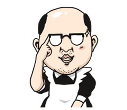 MOE!middle age! sticker #3057767