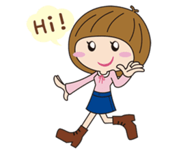 Yukari's Daily English Stickers sticker #3057939