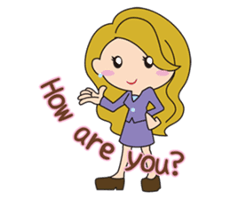 Yukari's Daily English Stickers sticker #3057940