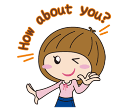 Yukari's Daily English Stickers sticker #3057941