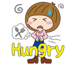 Yukari's Daily English Stickers sticker #3057946