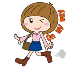 Yukari's Daily English Stickers sticker #3057949