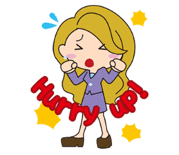 Yukari's Daily English Stickers sticker #3057951