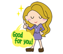 Yukari's Daily English Stickers sticker #3057954