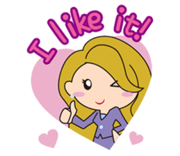 Yukari's Daily English Stickers sticker #3057956