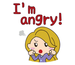 Yukari's Daily English Stickers sticker #3057960