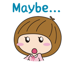 Yukari's Daily English Stickers sticker #3057968