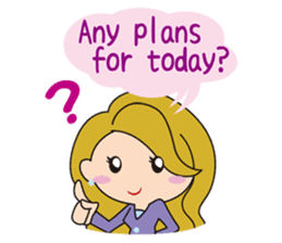 Yukari's Daily English Stickers sticker #3057971