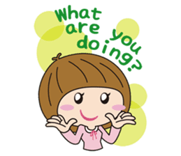 Yukari's Daily English Stickers sticker #3057973