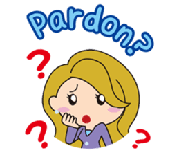 Yukari's Daily English Stickers sticker #3057976