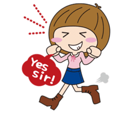 Yukari's Daily English Stickers sticker #3057978