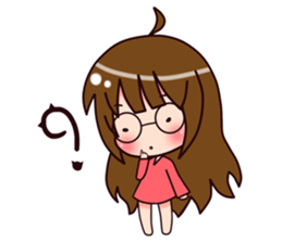 they glasses sticker #3058065