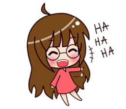 they glasses sticker #3058069