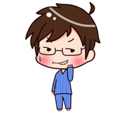 they glasses sticker #3058081