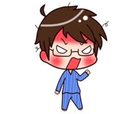 they glasses sticker #3058089